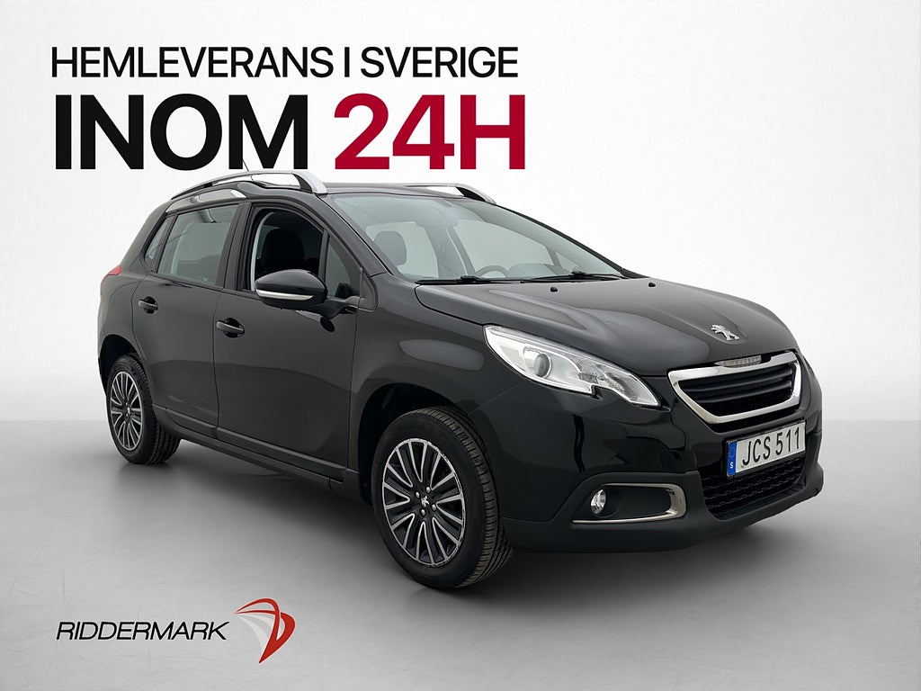 Peugeot 2008 1.2 82hk Pano Sensorer 0,44l/mil