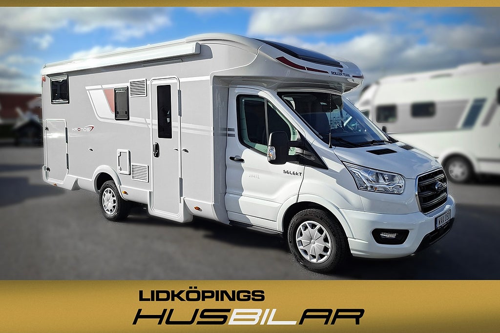 Roller Team Kronos 284 TL AUT  Truma 6D + E / El Golvvärme / VINTERFÖRVARING