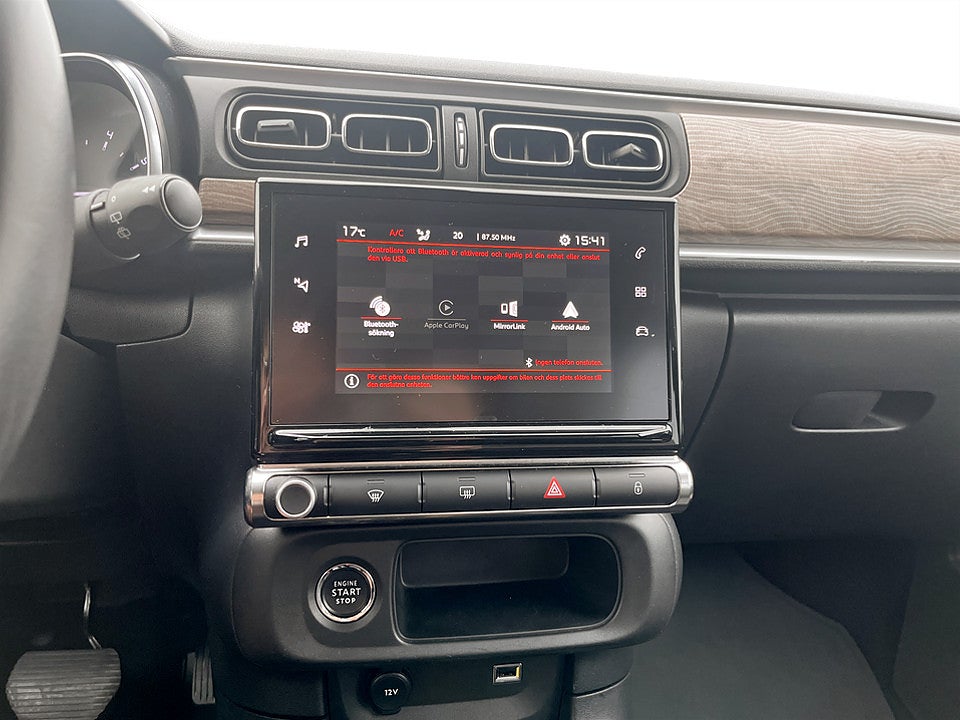 Bild på Citroen C3 Shine 1.2 PT 110hk Aut BACKSENSORER CARPLAY