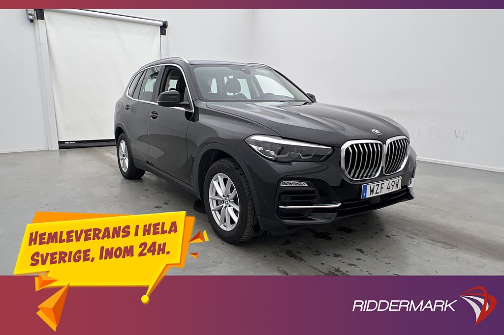 BMW X5 XDrive30d Värmare Cockpit Skinn HiFi Kamera Navi Drag