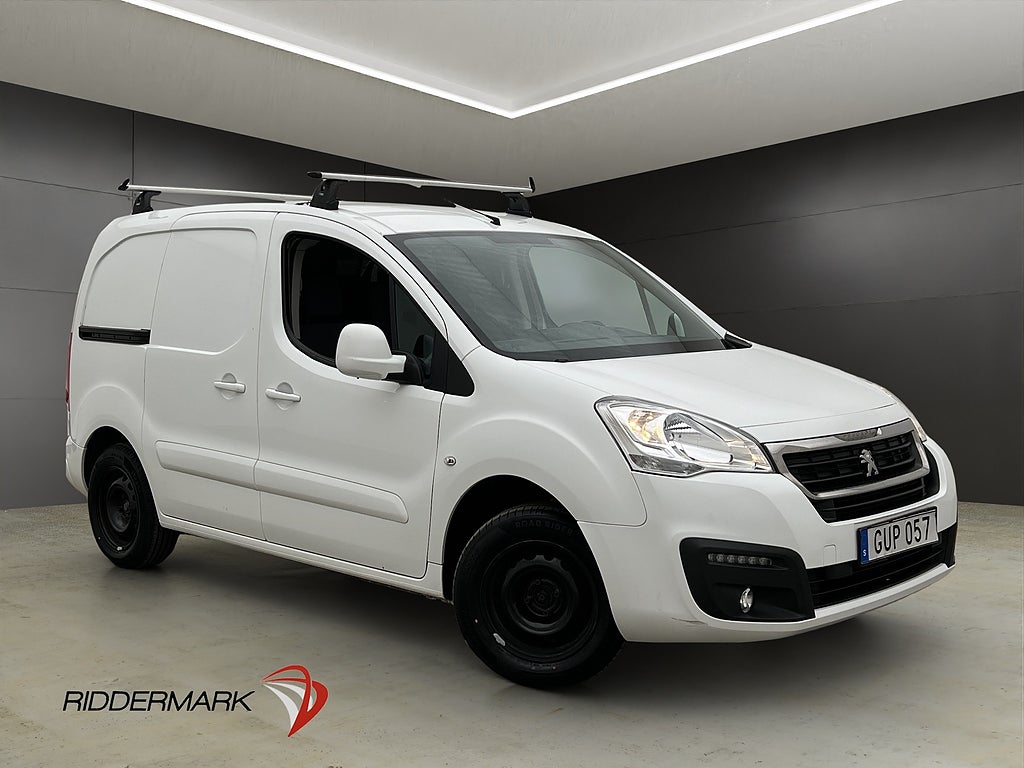 Peugeot Partner 1.6 HDi Ny-Kamrem Värmare Dragkrok MOMS
