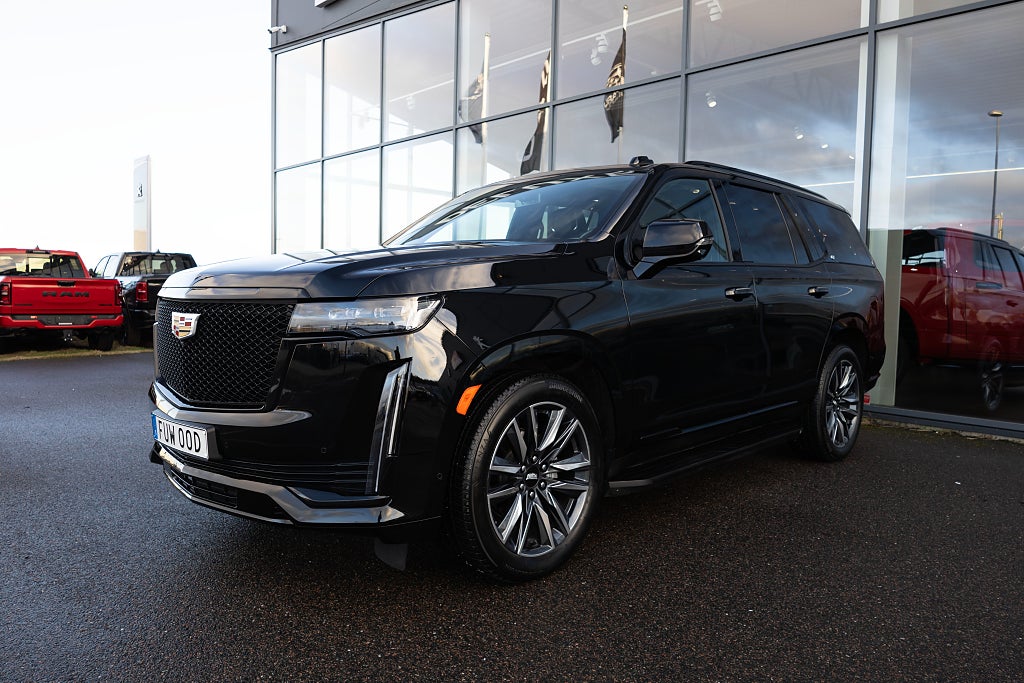 Cadillac Escalade 600 4WD 6.2 V8 4WD 8 Säten E85 - LÅG SKATT!