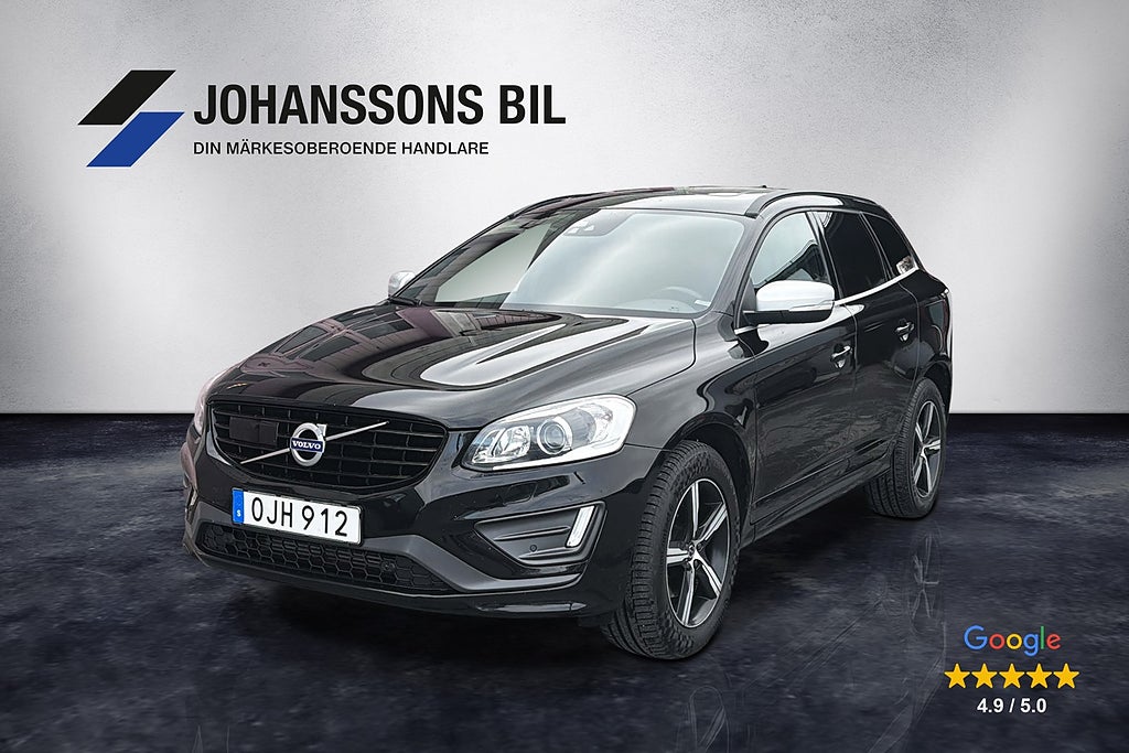 Volvo XC60 D4 AWD Classic R-Design Kamera Värmare Panorama Drag
