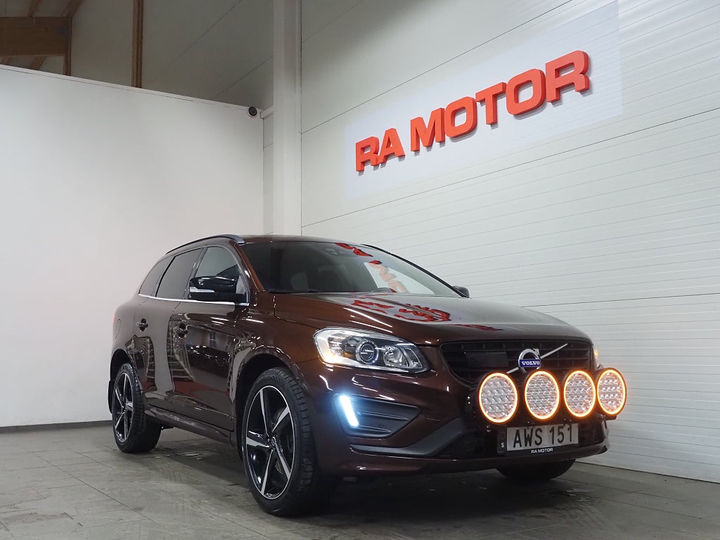 Volvo XC60 Polestar D5 AWD 230hk Black R R-Design Se Utrustning! 2015