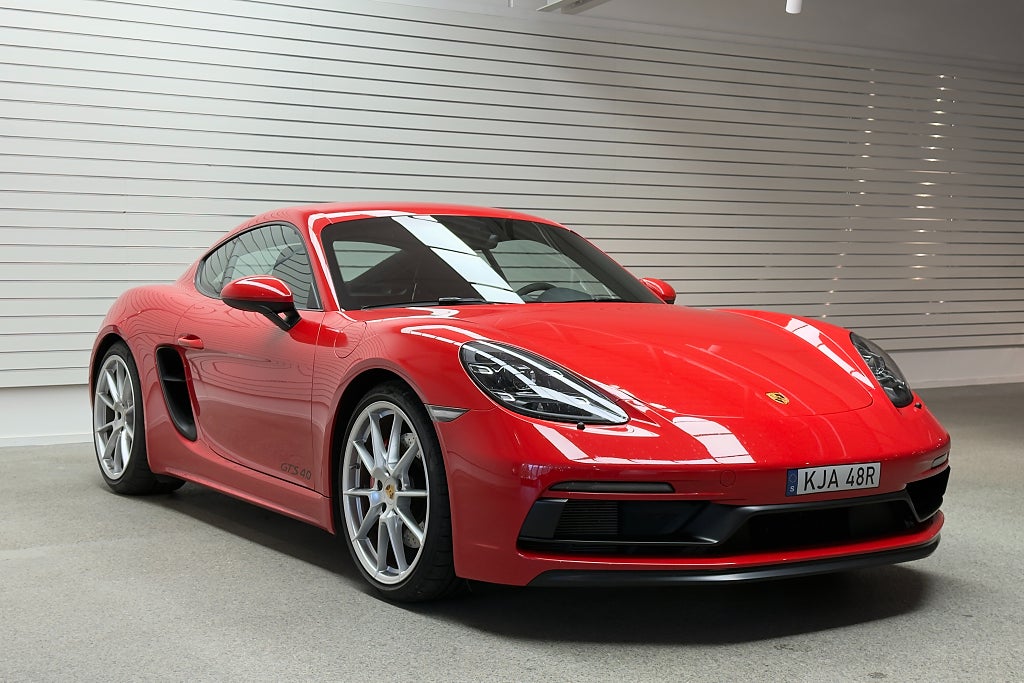 Porsche 718 Cayman GTS 4.0 PDK 400hk | Skalstolar