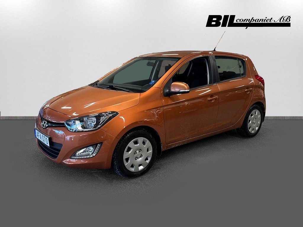 Hyundai i20 5-dörrar 1.2 Manuell, 84hk,