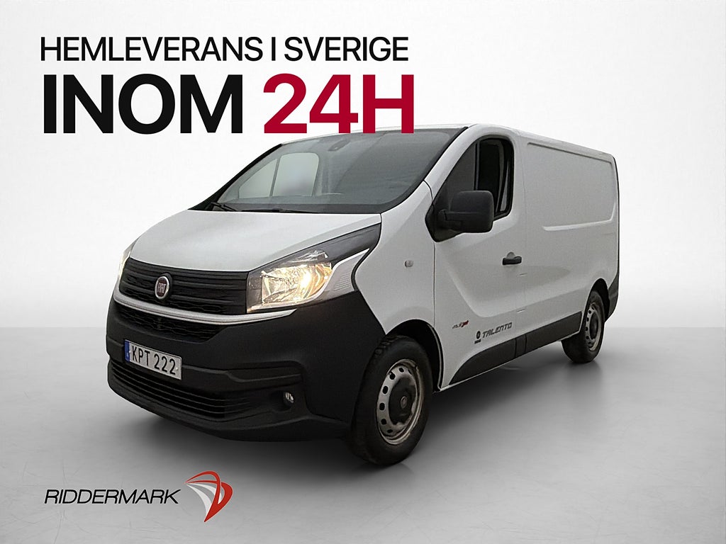 Fiat talento 1.6 Ecojet Bluetooth 3-Sits 0.65 L/Mil 1-Ägare