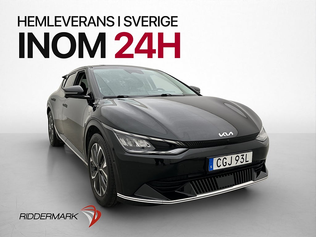 Kia EV6 77.4 kWh PLUS 360° Navi CarPlay Skinn Dragkrok MOMS
