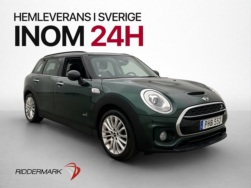 MINI Cooper Clubman S 192hk ALL4 Salt II Dragkrok Sensorer