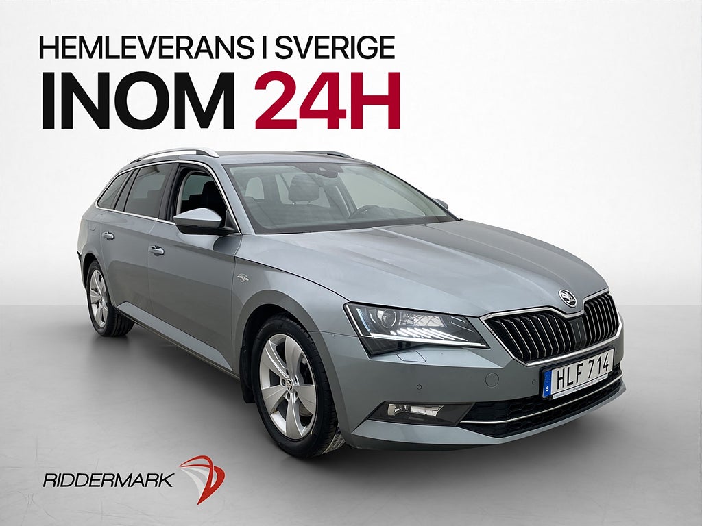 Skoda Superb Business L&K Läder CANTON Kamera Värmare Drag