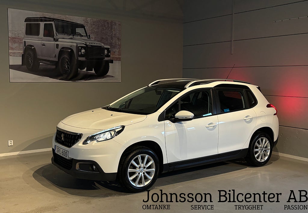 Peugeot 2008 1.2 PureTech Kamrem bytt panoramaglastak P-sensor 82hk
