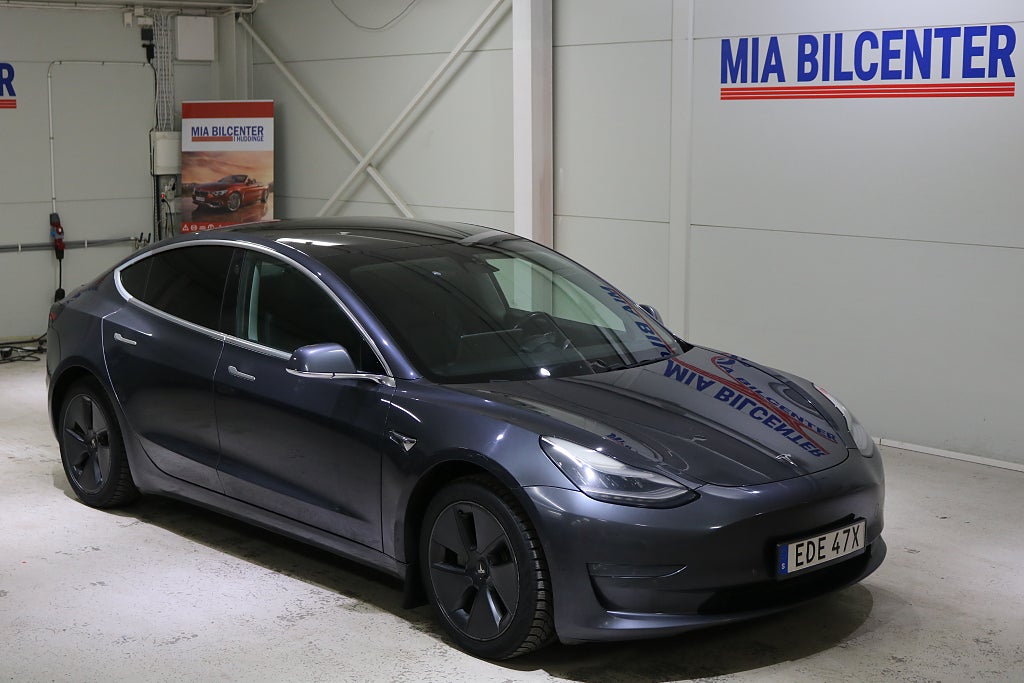 Tesla Model 3 Long Range AWD 440Hk / Batteri Test Certifikat, 0kr kontant