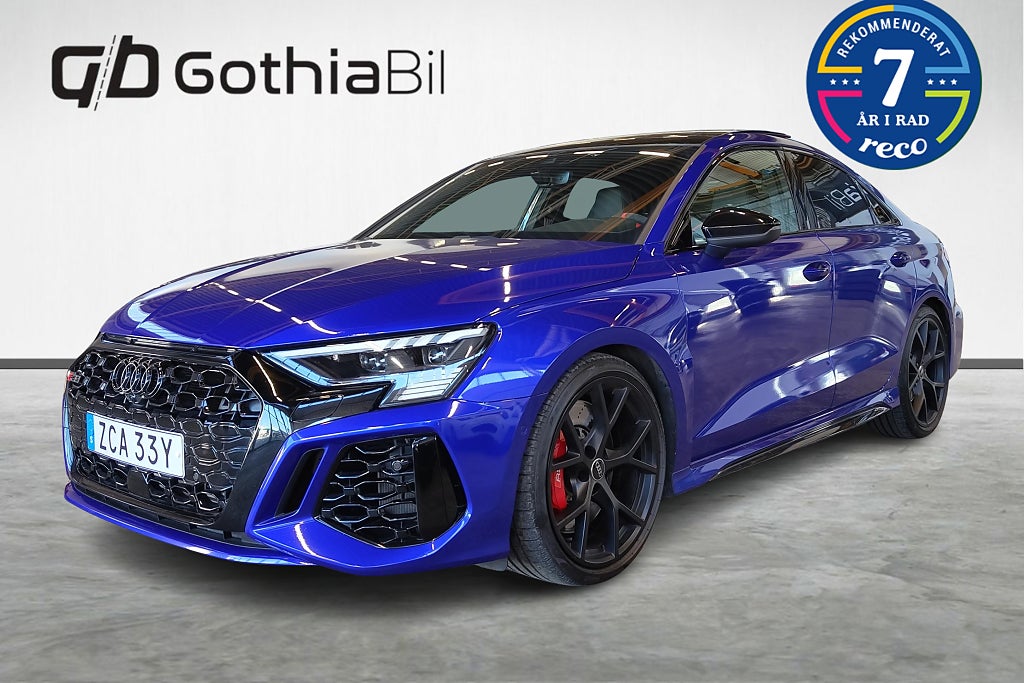 Audi A3 RS 3 Sedan S Tronic Plus Pano B&O Milltek Carplay ADAS