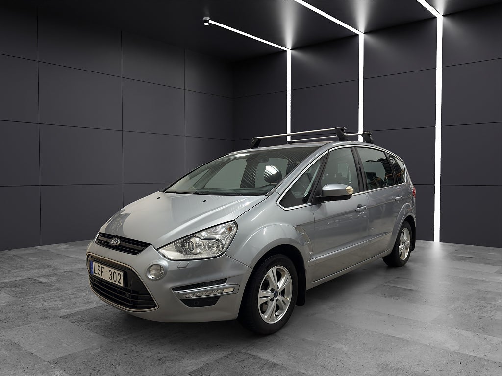 Ford S-Max 2.0 TDCi Powershift Business|3 ÄGARE|NY SERVAD|