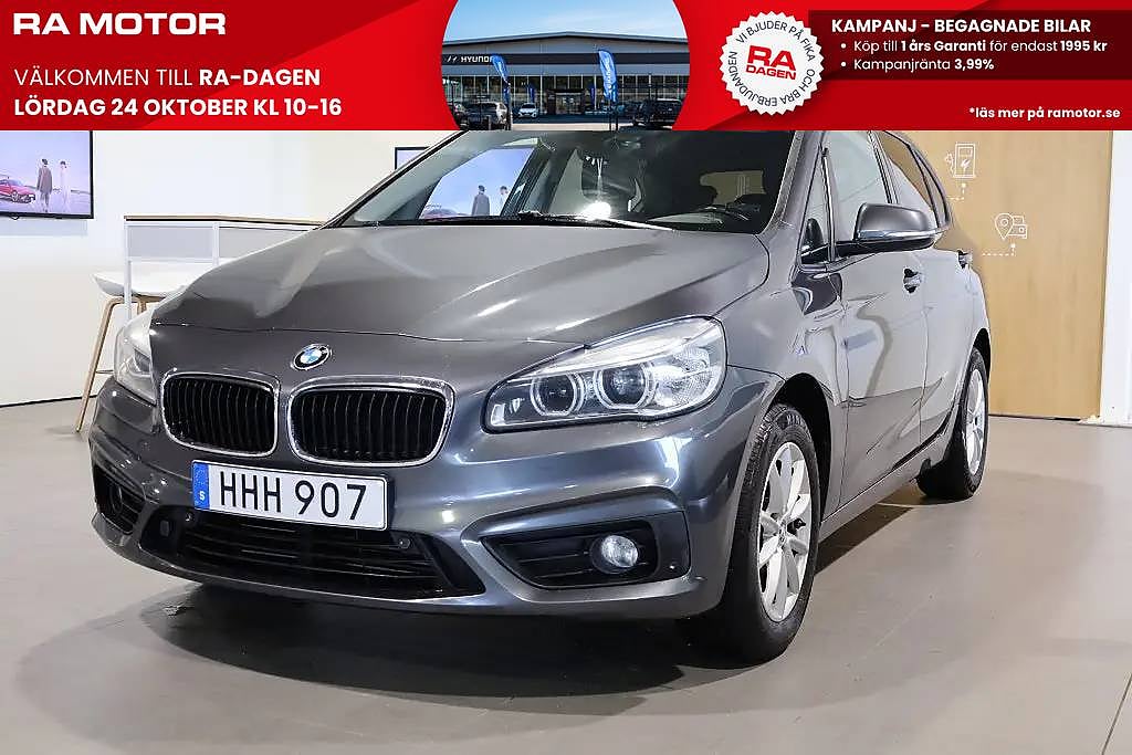 BMW 218 i Active Tourer Advantage Drag M-Värme Kamera 2017