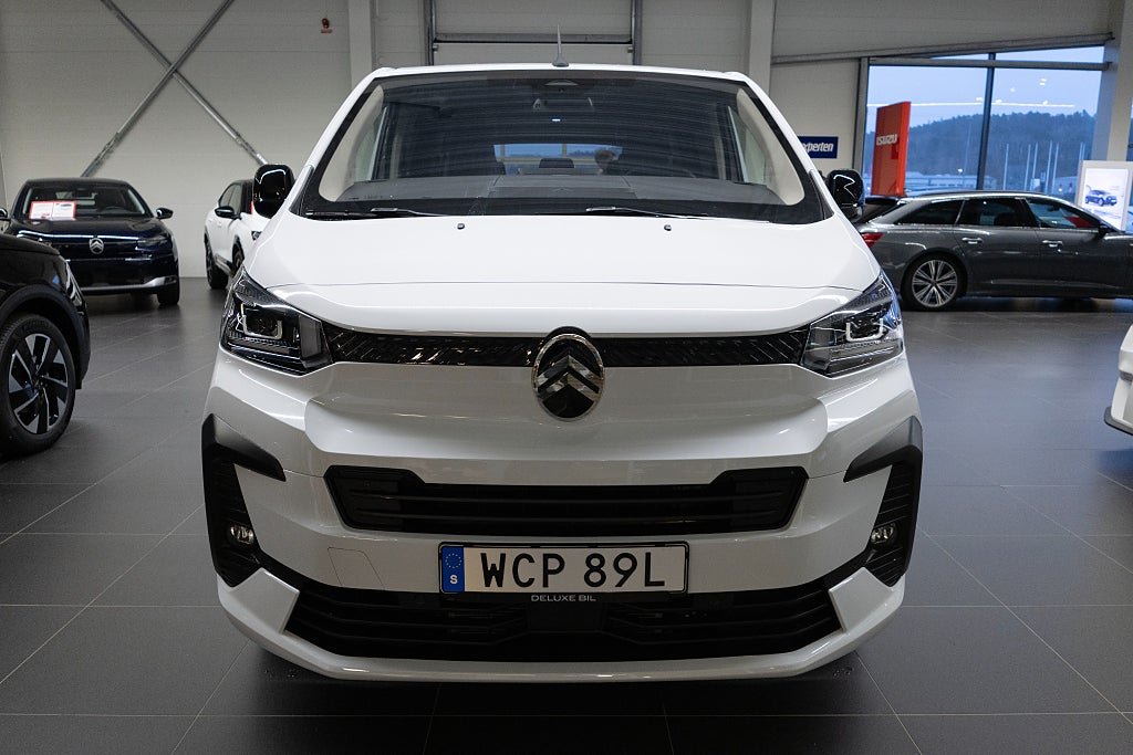 Citroën SpaceTourer 180hk MAX Läder 8-sits Webasto OMG LEVERANS 5 års ga