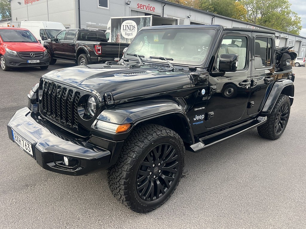 Jeep Wrangler Unlimited Unlimited 4xe Euro 6 SAHARA, bild 4