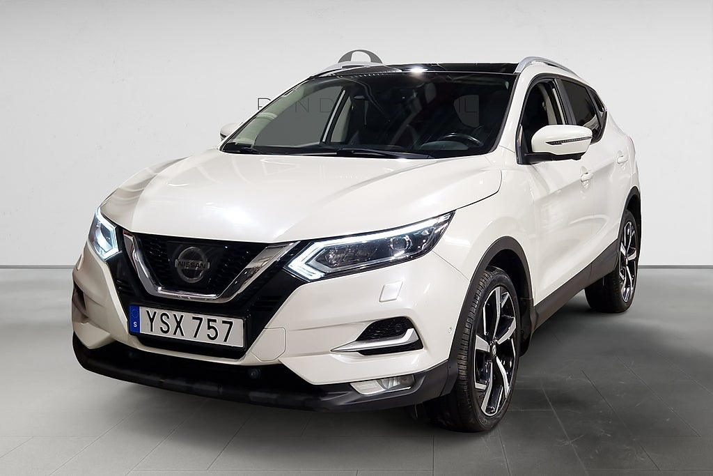 Nissan Qashqai 1.2 DIG-T 115 HK AUT 360° NAVI PANO 16200MIL 19"