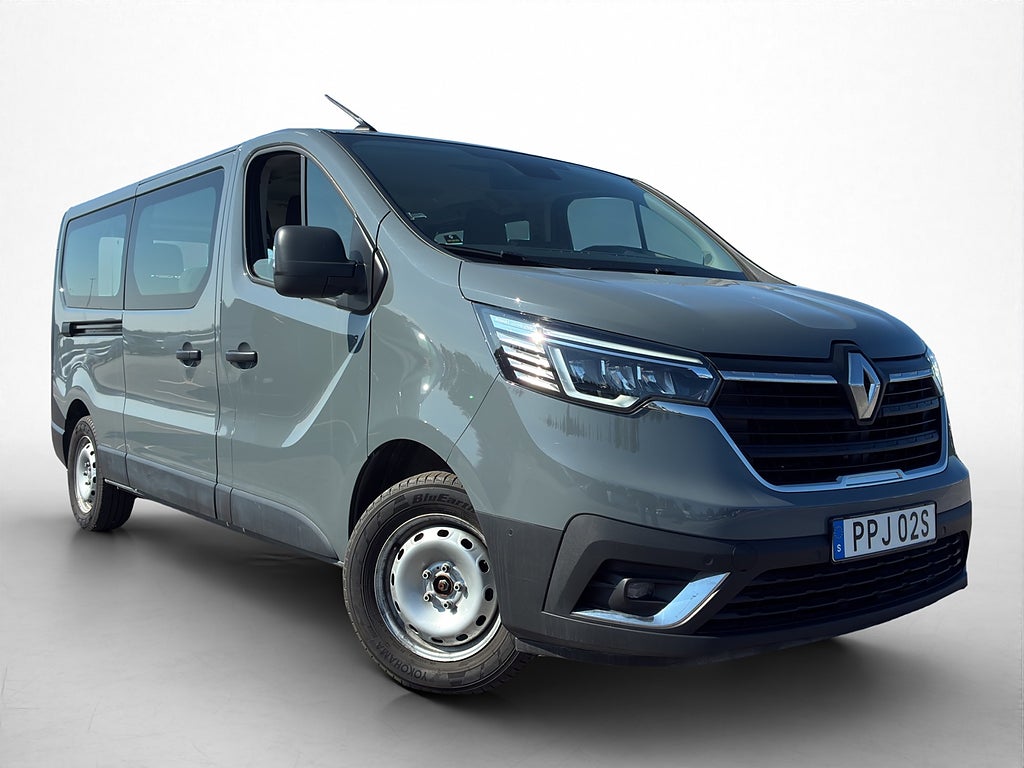 Renault Trafic Kombi Lång 170hk 9-Sits Kamera LED Drag Moms