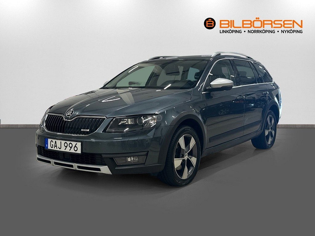 Skoda Octavia Scout 2.0 TDI 4x4 Premium (Drag, Navi, Värmare)