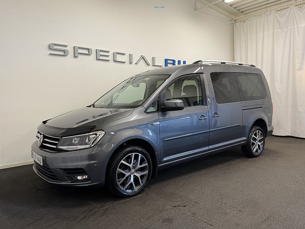Volkswagen Caddy Maxi Maxi Life 7-Sits 2.0 TDI 4M Värmare Moms