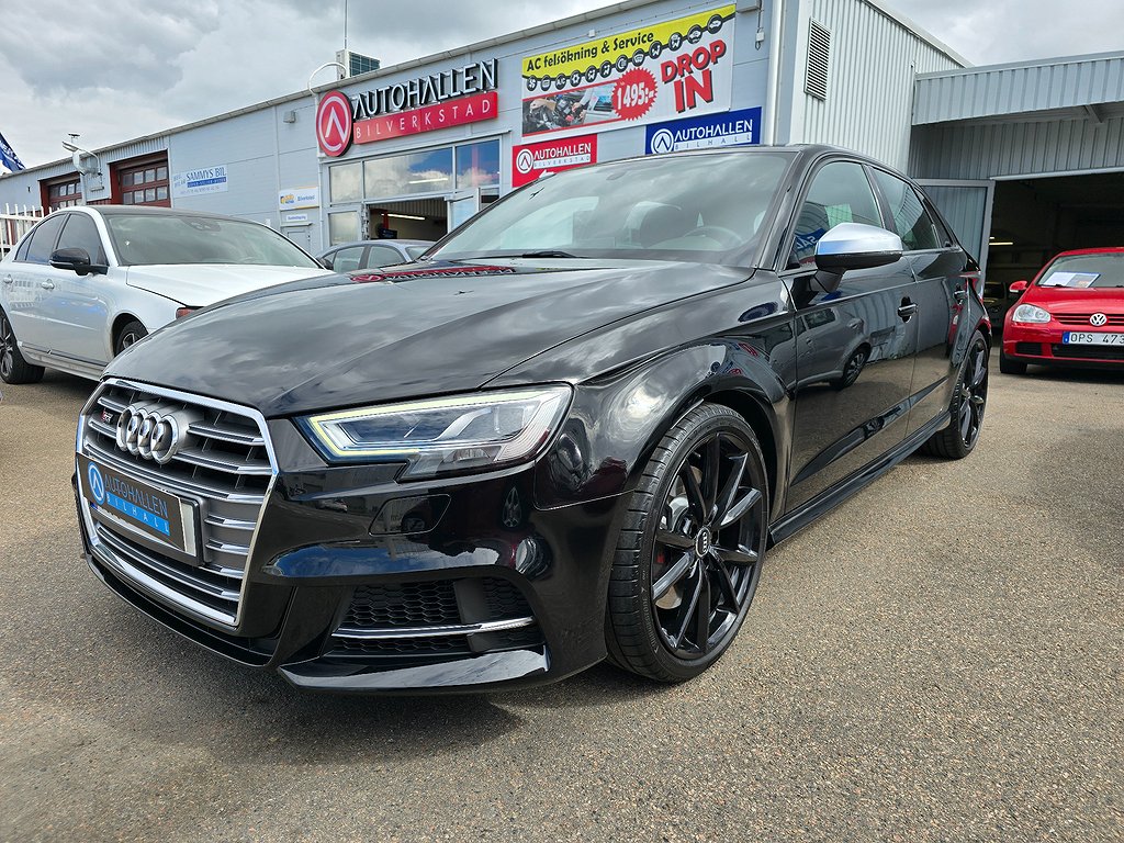 Audi S3 Sportback 2.0 quattro S 310HK 2 Års Garanti 