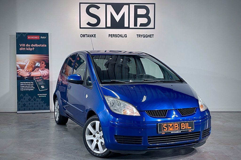 Mitsubishi Colt 1.3i MPI 95hk Besiktigad En brukare