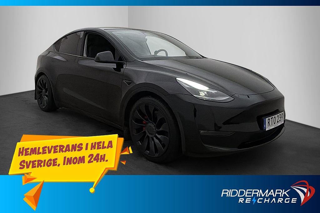 Tesla Model Y Performance AWD Pano Autopilot Drag MOMS