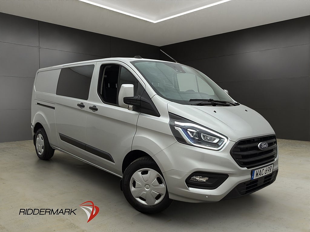 Ford transit-custom CrewVan L2 Värm Drag Kamera CARPLAY Moms