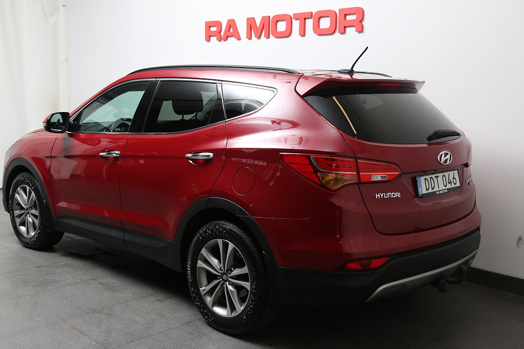 Hyundai Santa Fe 2,2 CRDi 197hk Premium AWD Aut Navi Skinn Motorv Drag 2015