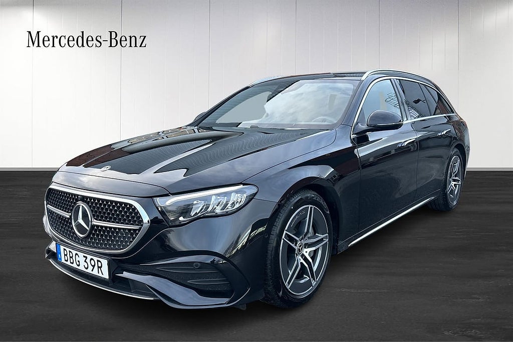 Mercedes-Benz E 300 d e 4MATIC T AMG Advanced / Drag / Moms / Vhjul