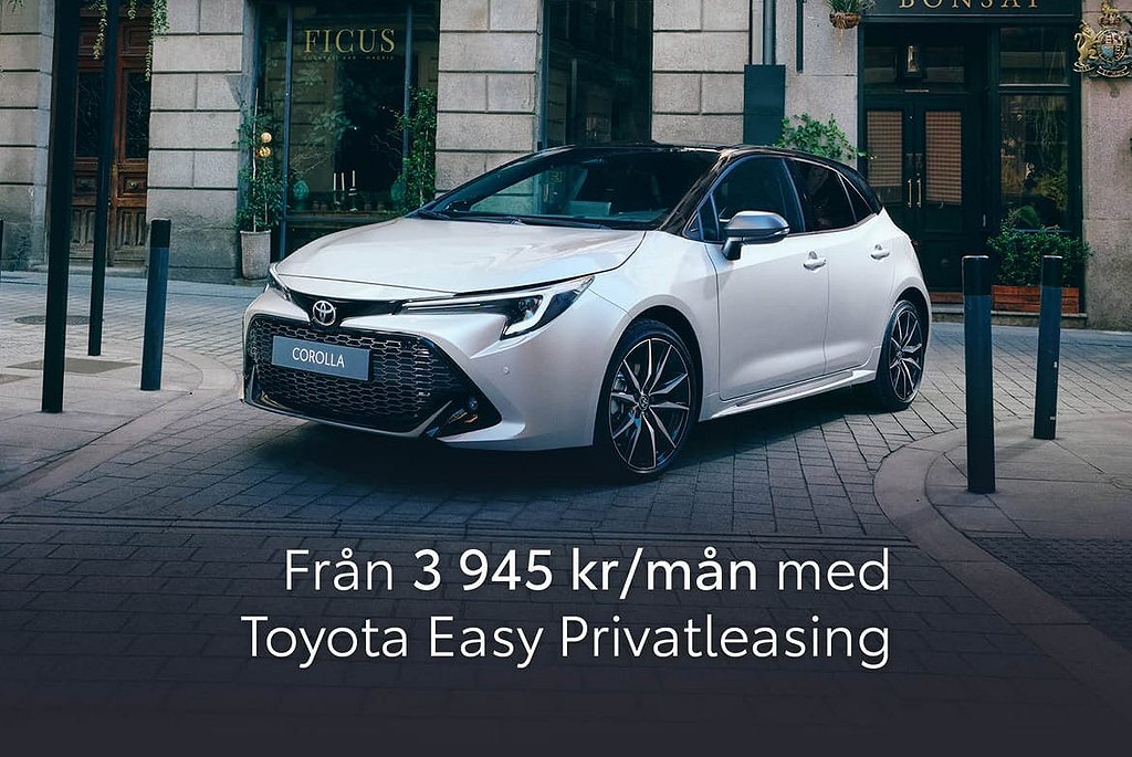 Toyota Corolla TouringSports Hybrid Active - Privatleasing - Fast månadskostnad