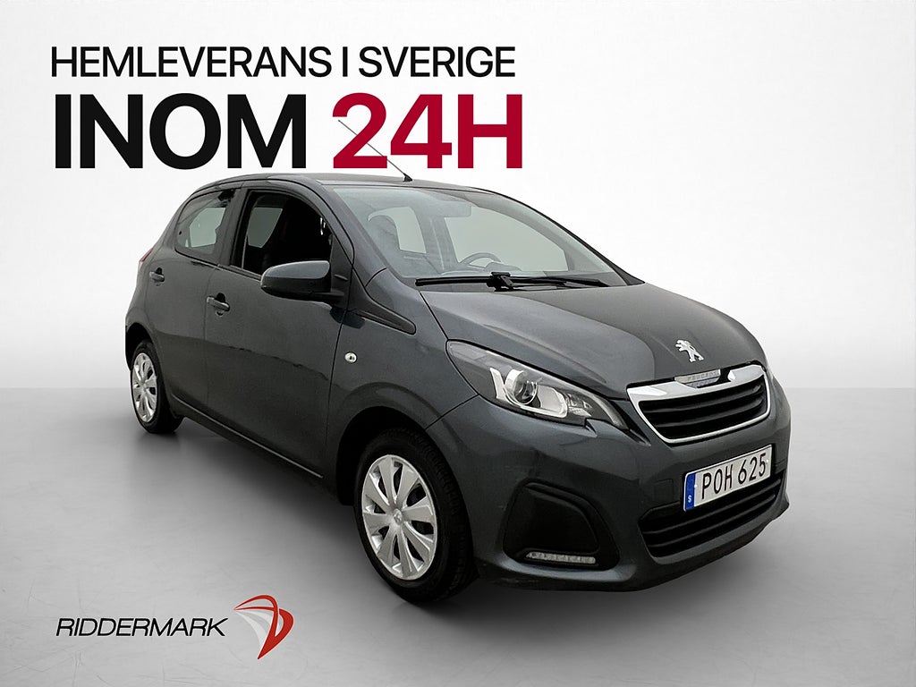 Peugeot 108 1.0 VTi 69hk Active Bluetooth 0.41 l/mil