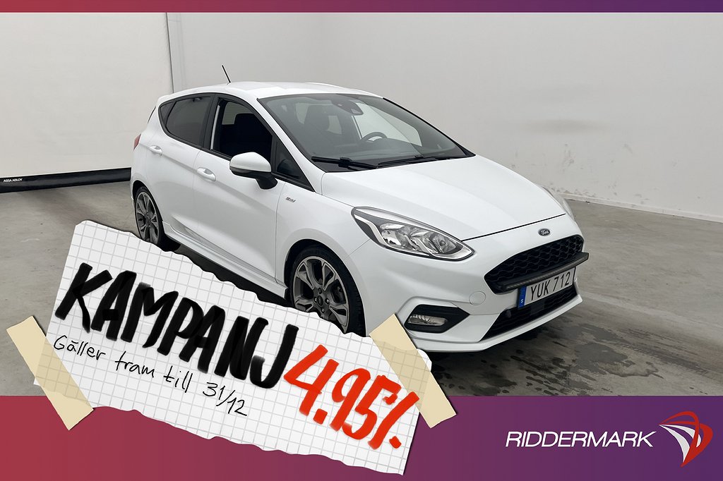 Ford Fiesta 1.0 EcoBoost 140hk ST-Line CarP 4,95% Ränta