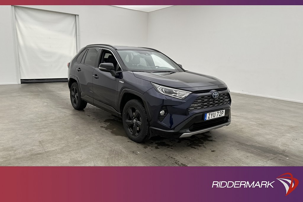 Toyota RAV4 Hybrid AWD 222hk Style JBL 360° Rattvärme