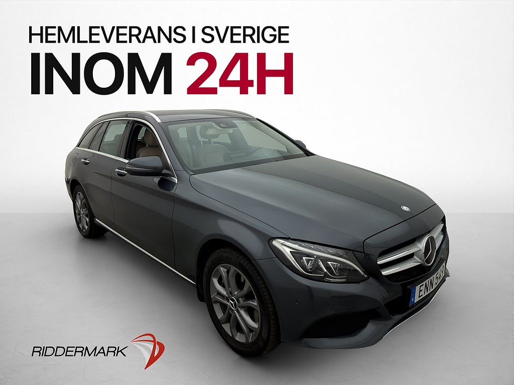 Mercedes-Benz C 250 T d 4M Drag Burmester D-Värmare Kamera
