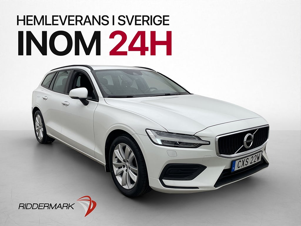 Volvo V60 D3 150hk AWD Momentum VOC Värmare Drag Rattvärme