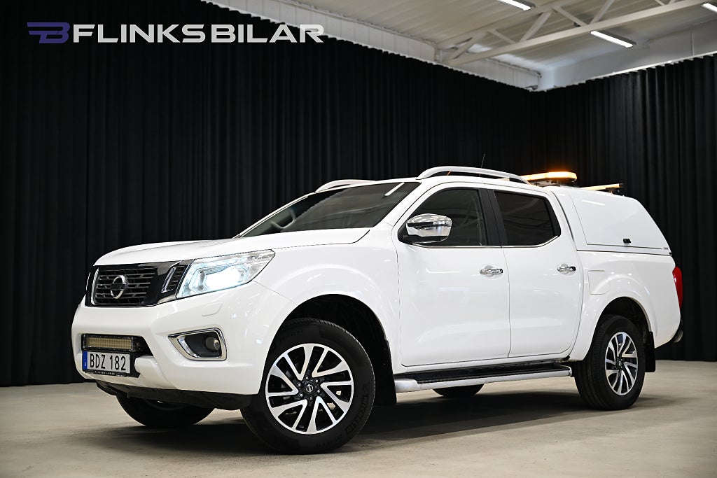 Nissan Navara dCi 190HK Automat|Tekna|Kåpa|Webasto|EnÄgare|Moms|SeUtr