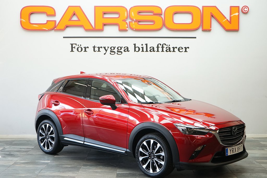 Mazda CX-3 2.0 AWD Aut Optimum Backkamera Värmare BOSE Navi