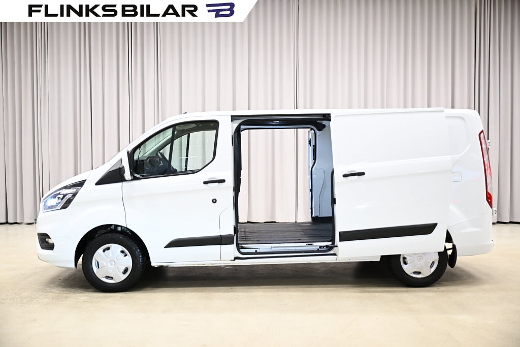Ford transit Custom Hybrid 130HK L2|Dubbeldörr|Drag|Värmare|Leasebar