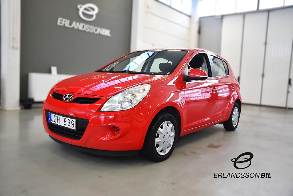 Hyundai i20 5-dörrar 1.4 Select Euro 5 NYSERVAD