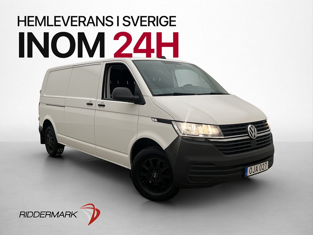 Volkswagen Transporter L2 Värmare PDC Drag CARPLAY Moms