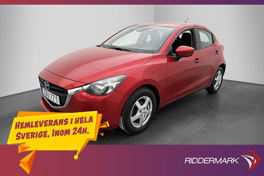 Mazda 2 1.5 SKYACTIV-G M/K-Värmare Sensorer Farthållare