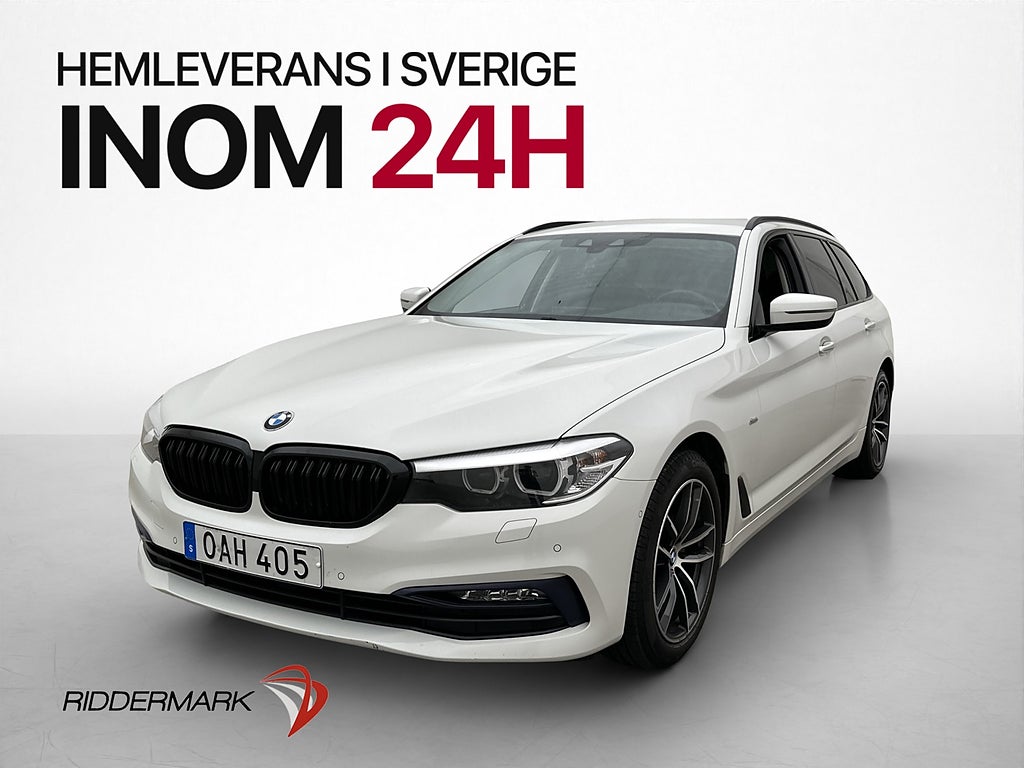 BMW 520 d xDrive Sport line Drag Kamera Navi Rattvärme