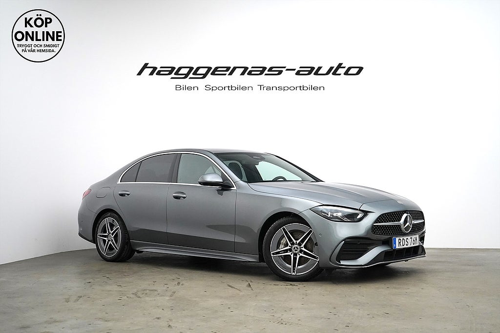 Mercedes-Benz C 220d AMG-line / 200hk / RÄNTEKAMPANJ