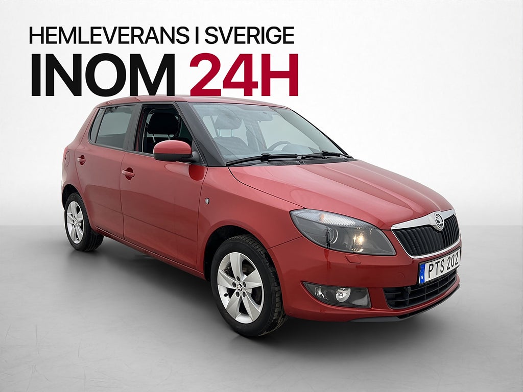 Skoda Fabia TSI 86hk Ambiente Värmare Sensorer Farthållare