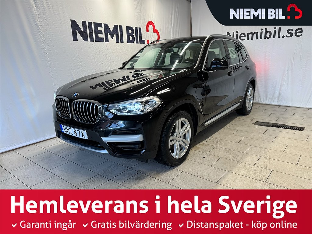 BMW X3 xDrive30e Aut PLUG-IN MOMS Drag P-sens Navi H&K Pano