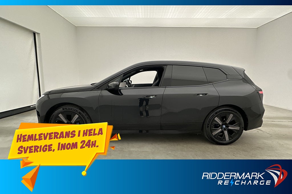 BMW iX XDrive40 326hk Sport Laser Head Up H/K Dragkrok 360°