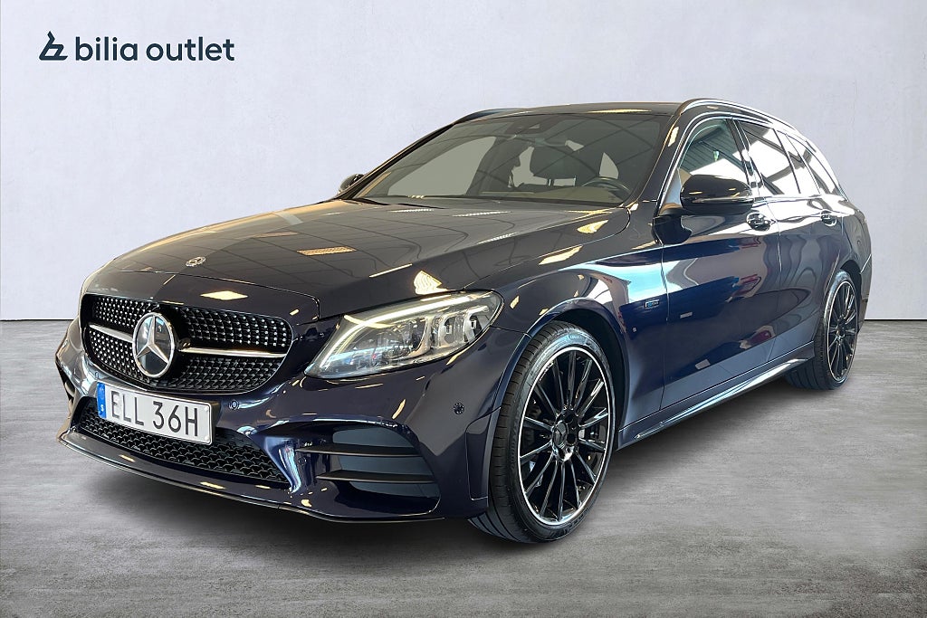 Mercedes-Benz C 300T AMG Line Night Ed. 306hk Drag Värmare Luftfjädring