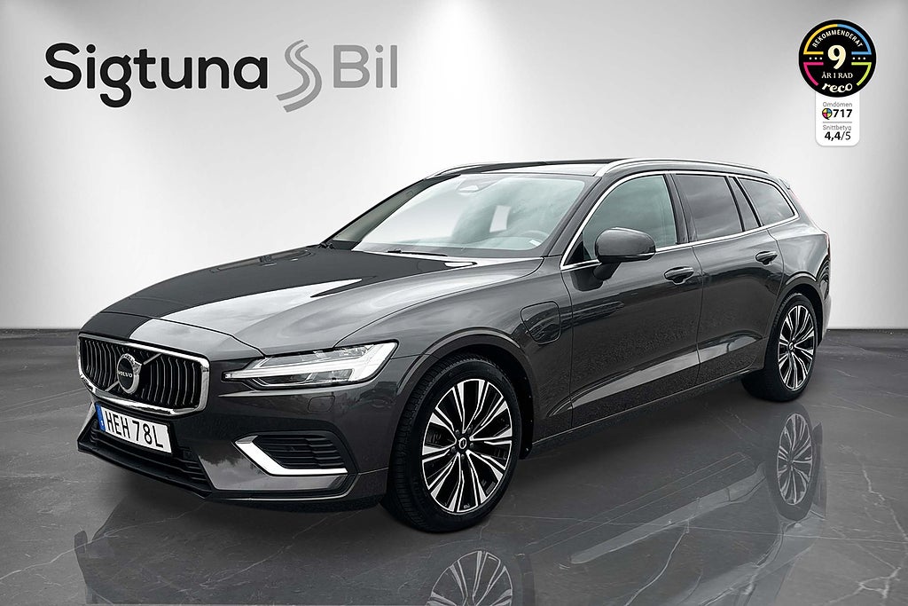 Volvo V60 Recharge T6 II AWD / Drag / Backkamera / Moms  